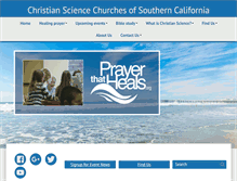 Tablet Screenshot of prayerthatheals.org